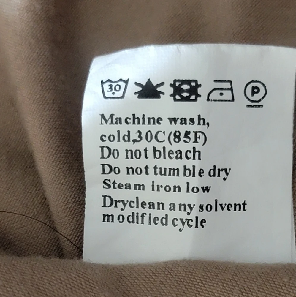 FIRM PRICE Shein tan sleeveless crew neck ruched side dress size XL - Picture 9 of 9